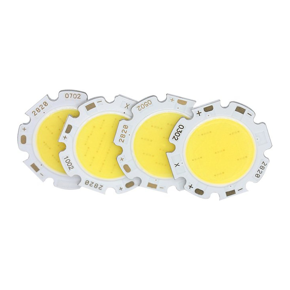 10 Stück Bridgelux COB LED Chips mit 3W bis 10W für deine DIY LED-Lampe in Warmweiß, Naturweiß oder Weiß - Bild 1