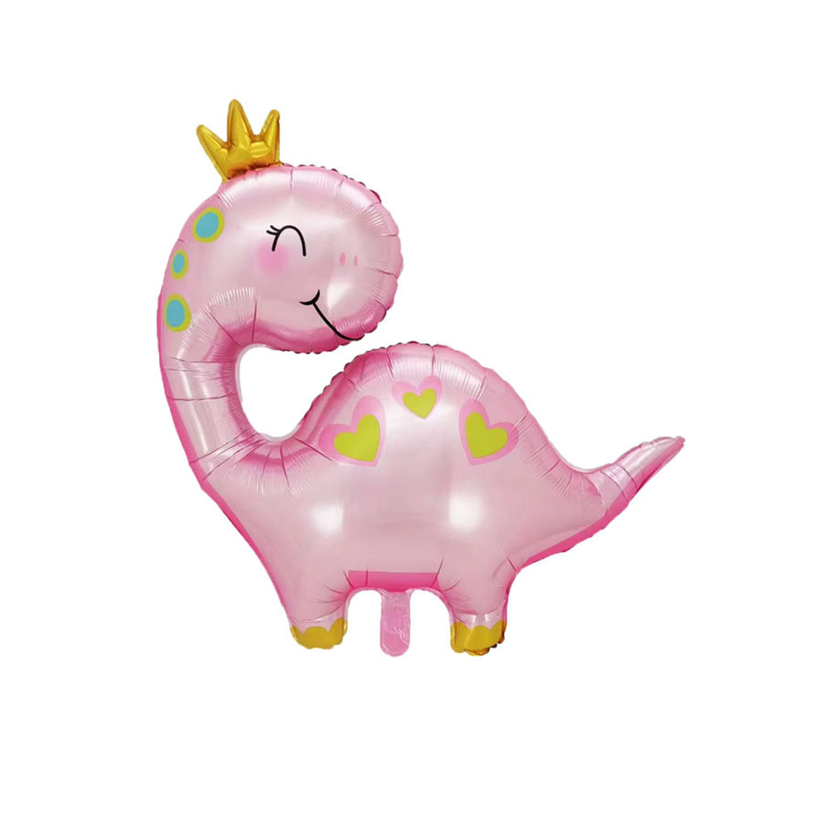 10 Stück EACH PARTY Rosa Krone und Dinosaurier Luftballons Set für Kinder Geburtstag Party Dekoration - Bild 3