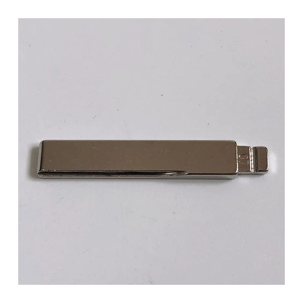 10 Stück IWOWKEY Flip-Metall-Schlüsselrohlinge Typ 67 HU92 für Keydiy Universal Auto Fernbedienungen in Silber - Bild 2