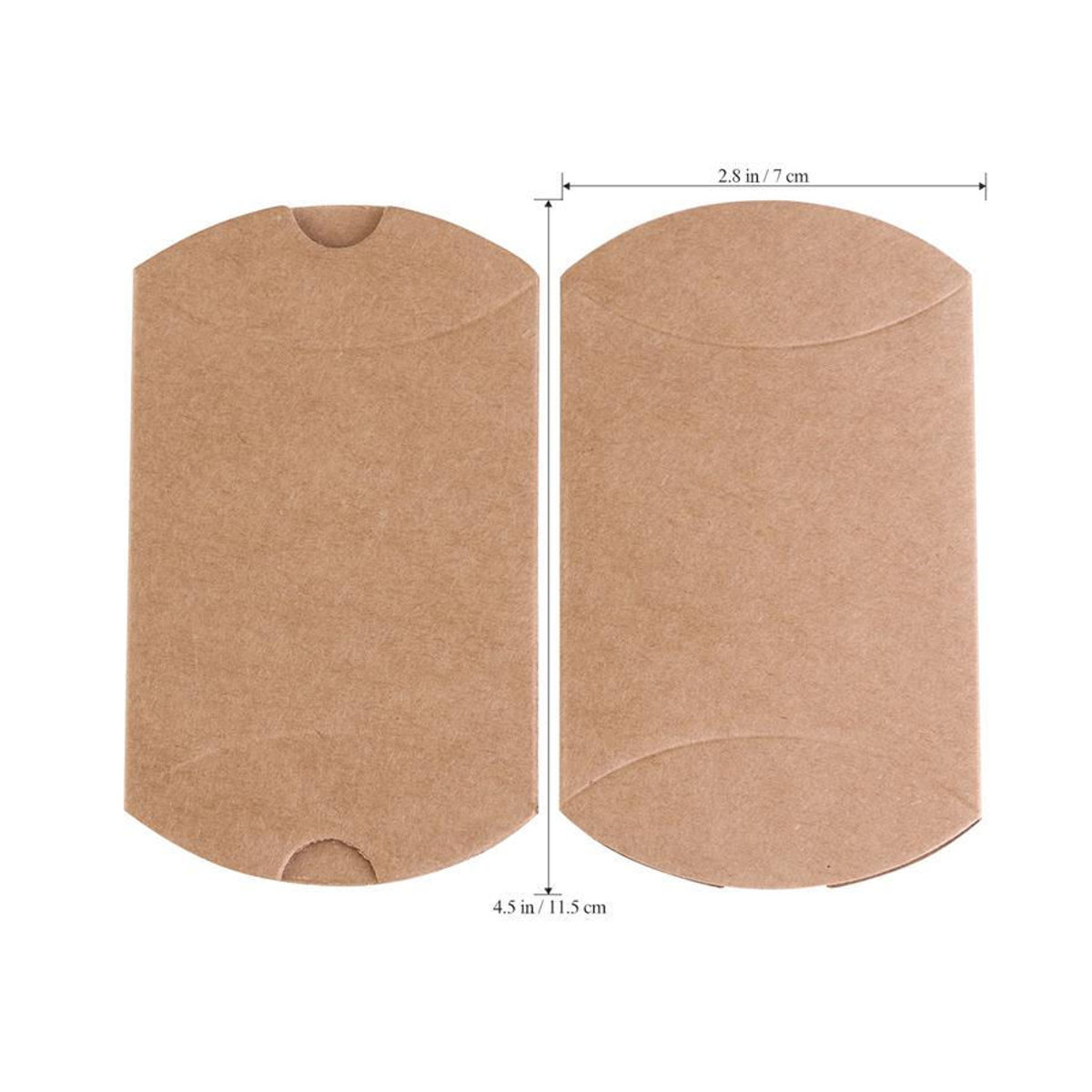 10 Stück Kraft-Vintage-Boxen von Sport Market in Braun aus Papier für Hochzeit, Geburtstag und Valentinstag - Bild 4