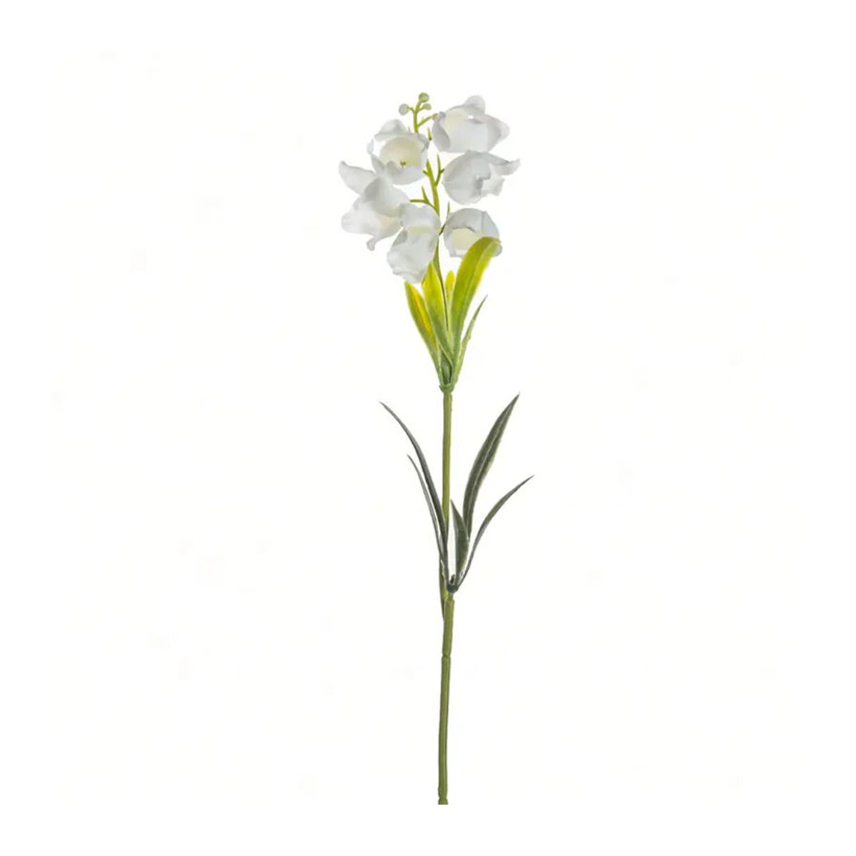 10 Stück künstliche Canterbury Bells von ZQCY in Lila und Weiß zur Dekoration für Hochzeit, Garten und Zuhause - Bild 3