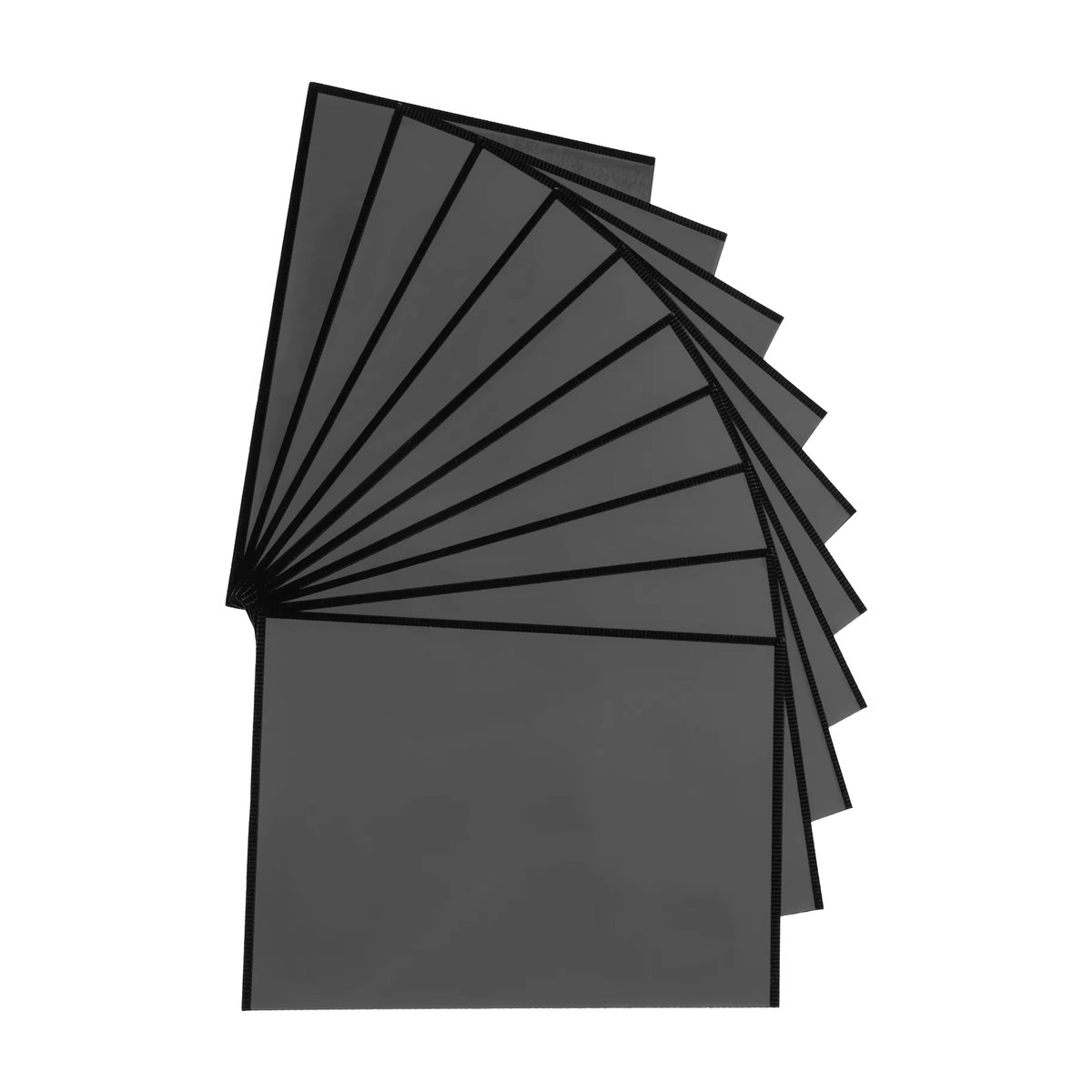 10 Stück magnetische Bilderrahmen aus transparentem PVC für den Kühlschrank, wiederverwendbare Fotomagnete im Format 10,16 x 15,24 cm - Bild 7