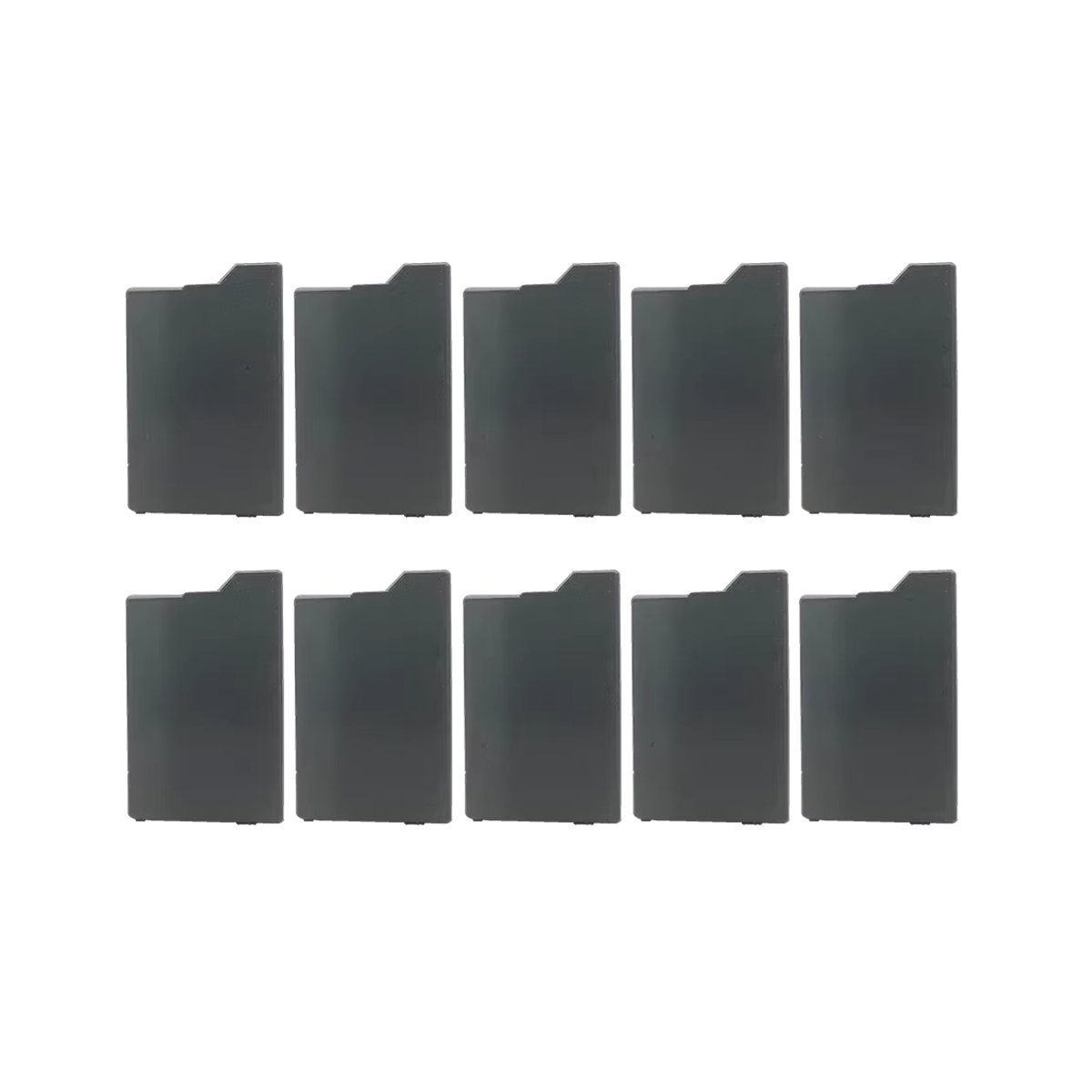 10er Set Li-Ion Akku 3,6 V 2400mAh für Sony PSP 2000 3000 PSP-S110 PlayStation Gamepad in Schwarz - Bild 6
