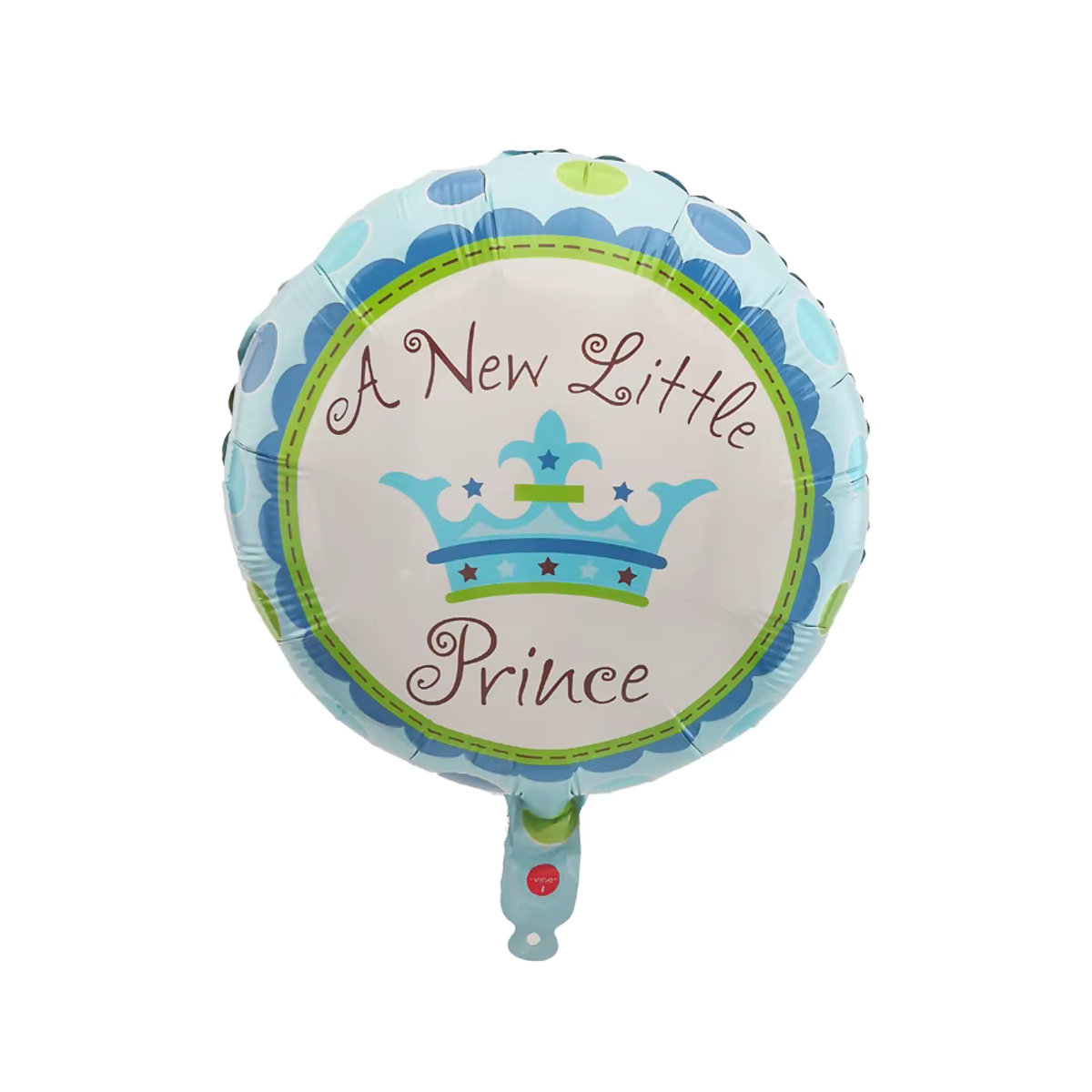 10er Set LQVYI Baby Shower Folienballons mit Aufschrift OH BABY, 45,72 cm, mehrfarbig, rund für Geburtstags- und Babyparty-Dekoration - Bild 2