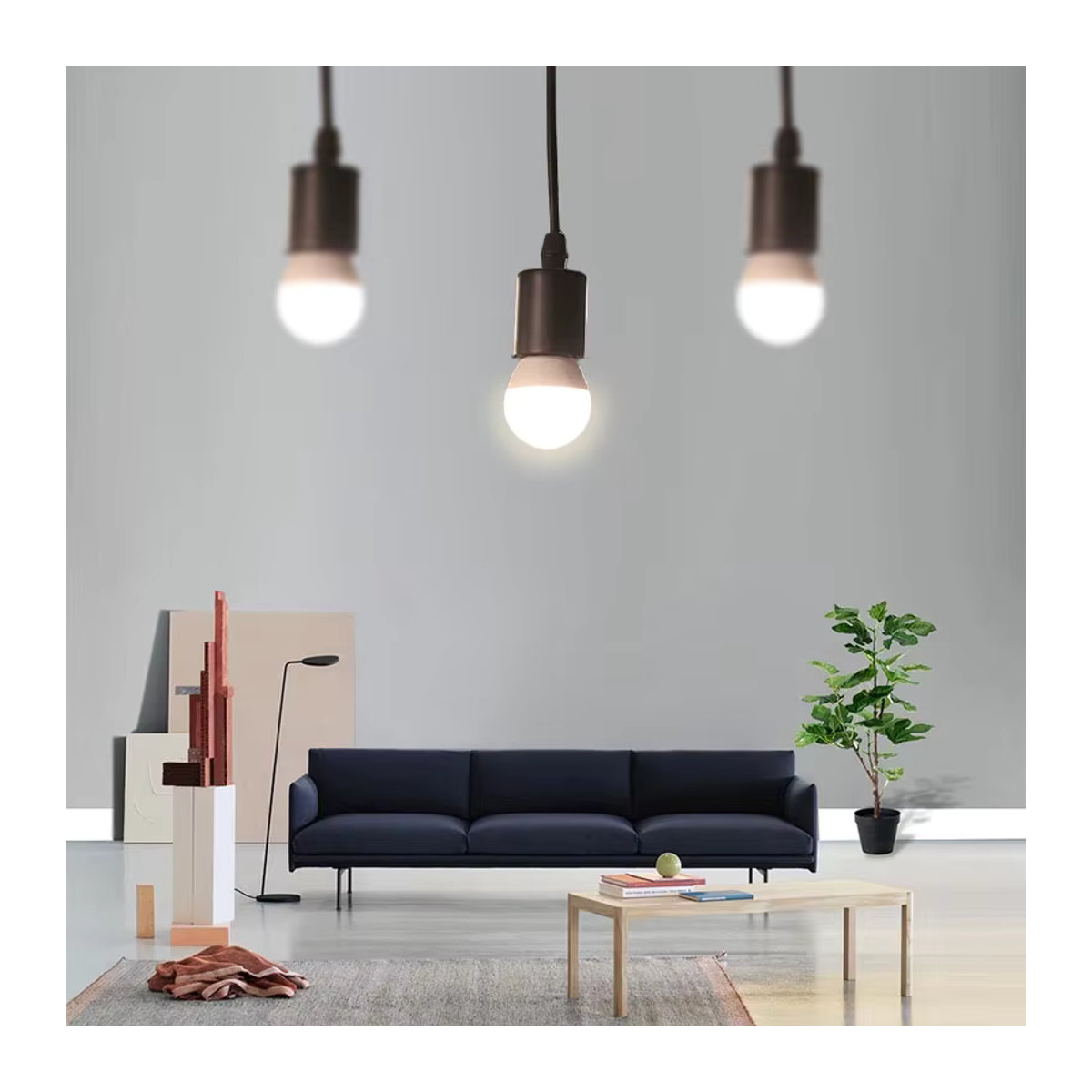 10er Set PARKSON LED Lampen E27 mit warmweißem Licht für minimalistische Beleuchtung - Bild 4