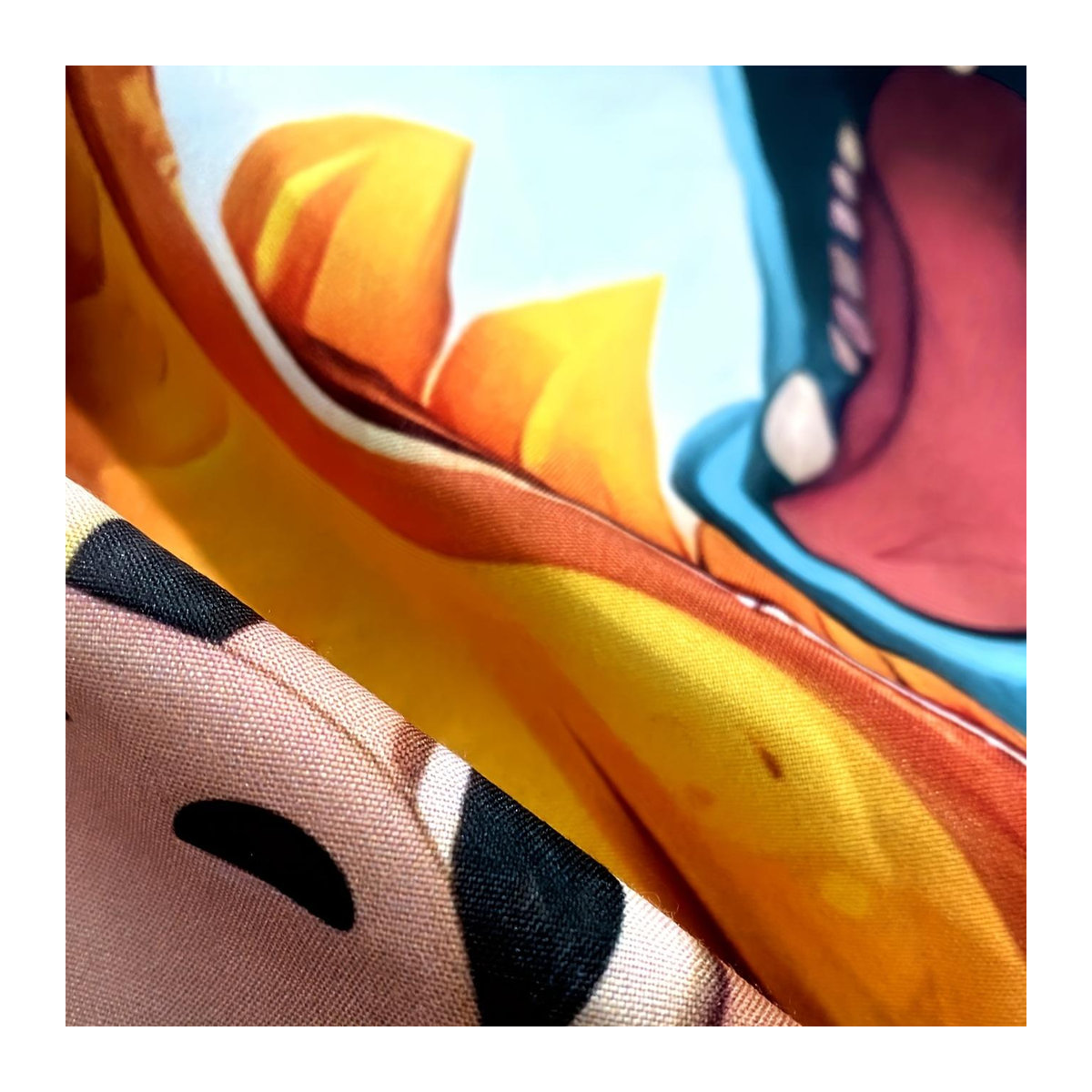 2/3-teiliges Spannbettlaken-Set mit Cartoon-Dinosaurier 3D-Motiv und Kissenbezügen, gebürsteter Digitaldruck, Maße: 90 x 190 x 25 cm - Bild 2