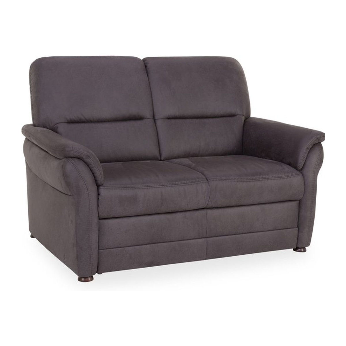 2-Sitzer Sofa SYSTEMPOLSTER PIERRE in Anthrazit Grau mit Buchegestell und Stoffbezug, B: 140 cm, H: 89 cm, T: 66 cm - Bild 1