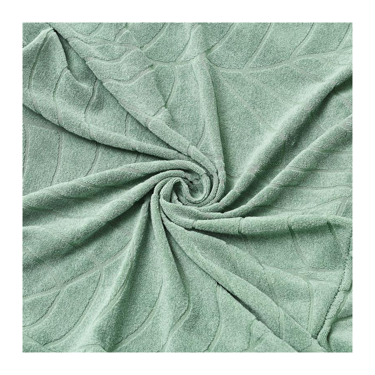 2er-Set elastische Sesselhüllen mit Blätter-Jacquard-Muster von Bestbags - Bild 1