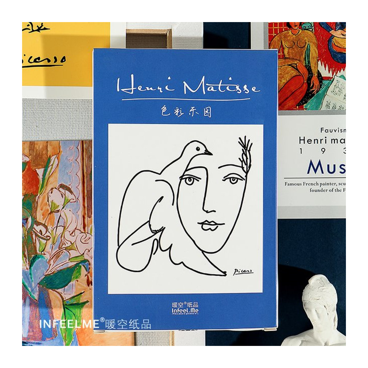 30 Stück nbyinto Henri Matisse Retro Ölgemälde Postkarten Set Farbe Paradies Grußkarten - Bild 1