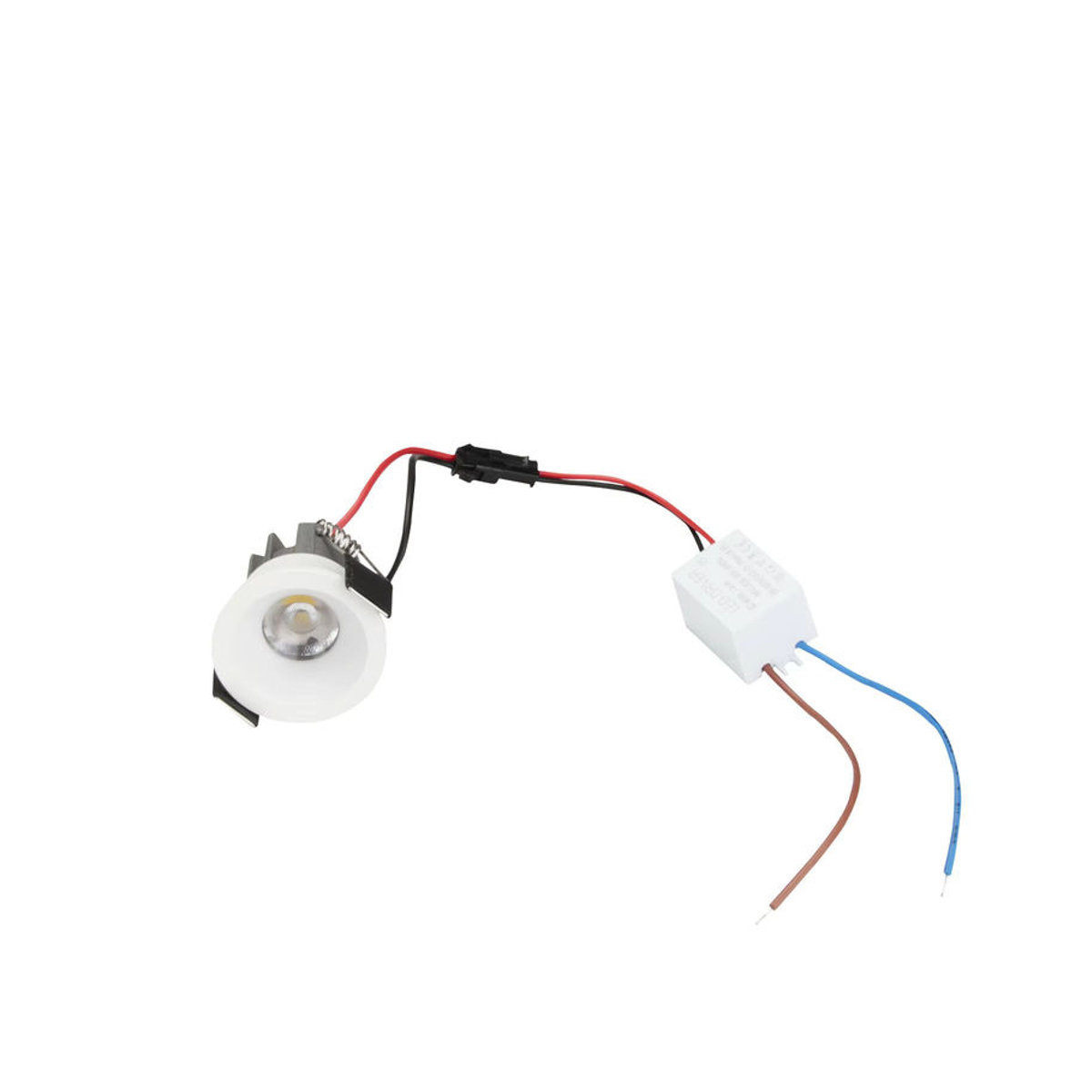 5 Stück YORYZENG Mini LED COB Einbaustrahler dimmbar, Weiß, 3W, 40mm Durchmesser - Bild 3