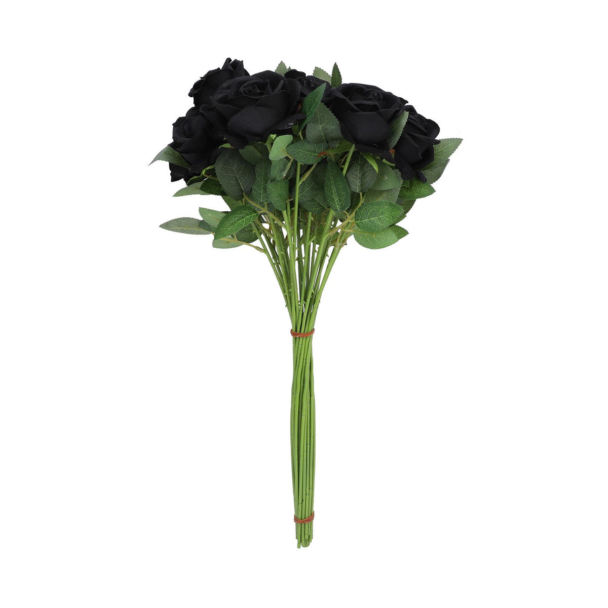 50 Stück Künstliche Rosen von KONNWEI in Rot, Realistisch Aussehende Langstielige Rosen für DIY Hochzeitssträuße - Bild 1