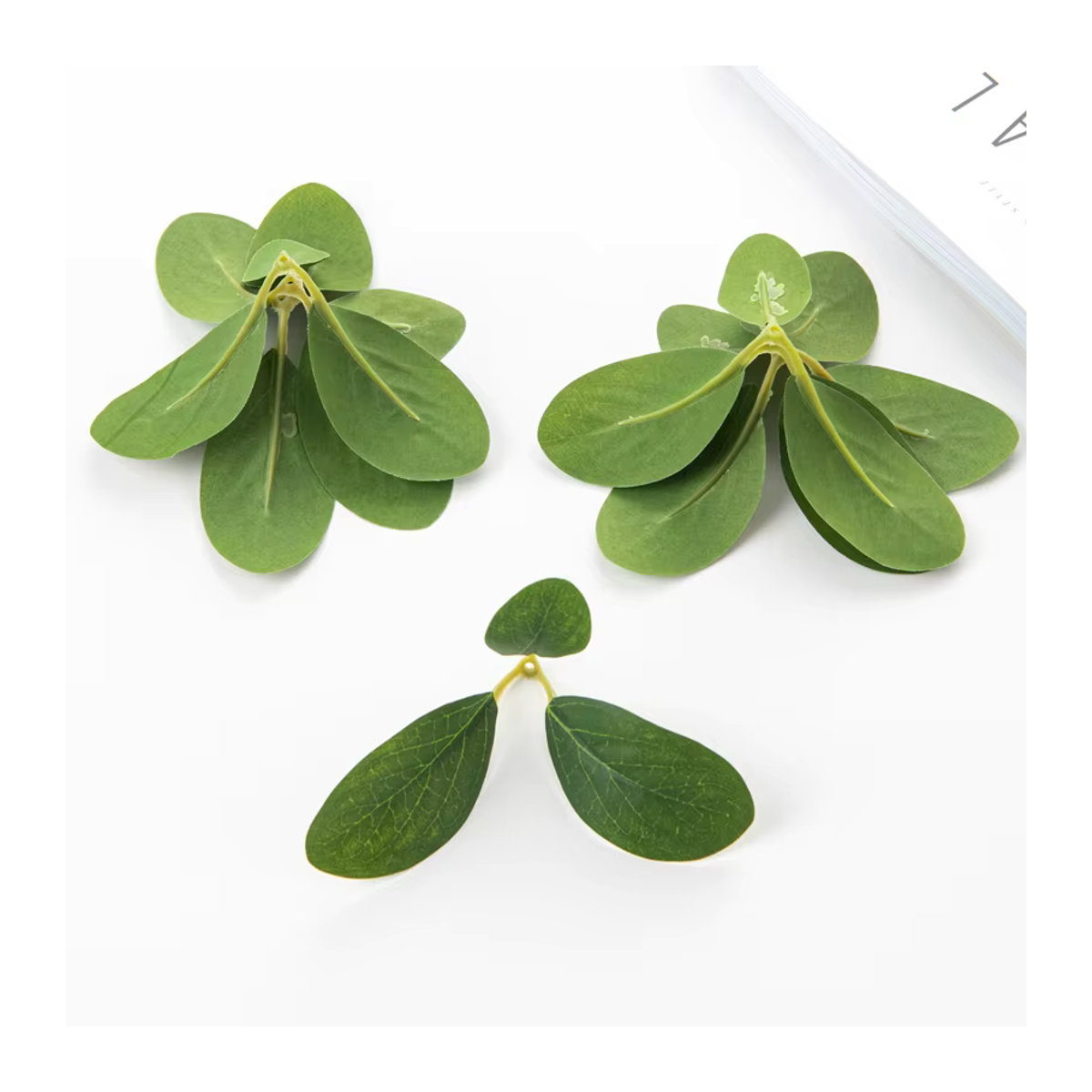 50 Stück Künstliche Rosenblüten von smr in Grün für DIY Dekorationen, Hochzeiten und Weihnachten - Bild 3