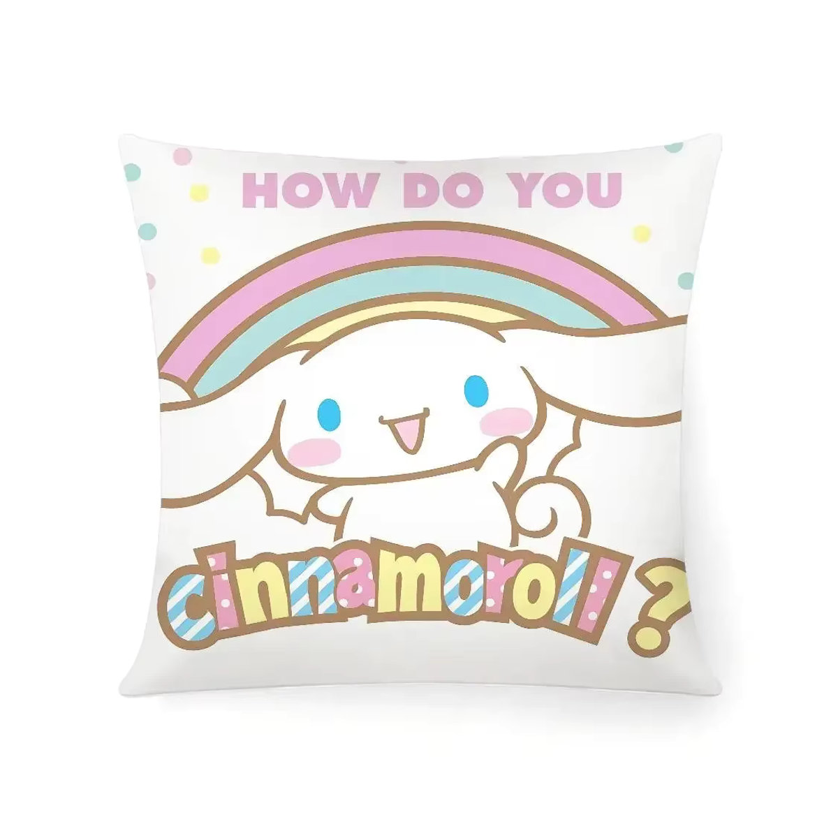52TOYS Cinnamoroll Kissenbezug aus weichem Polyester mit Reißverschluss - Bild 3