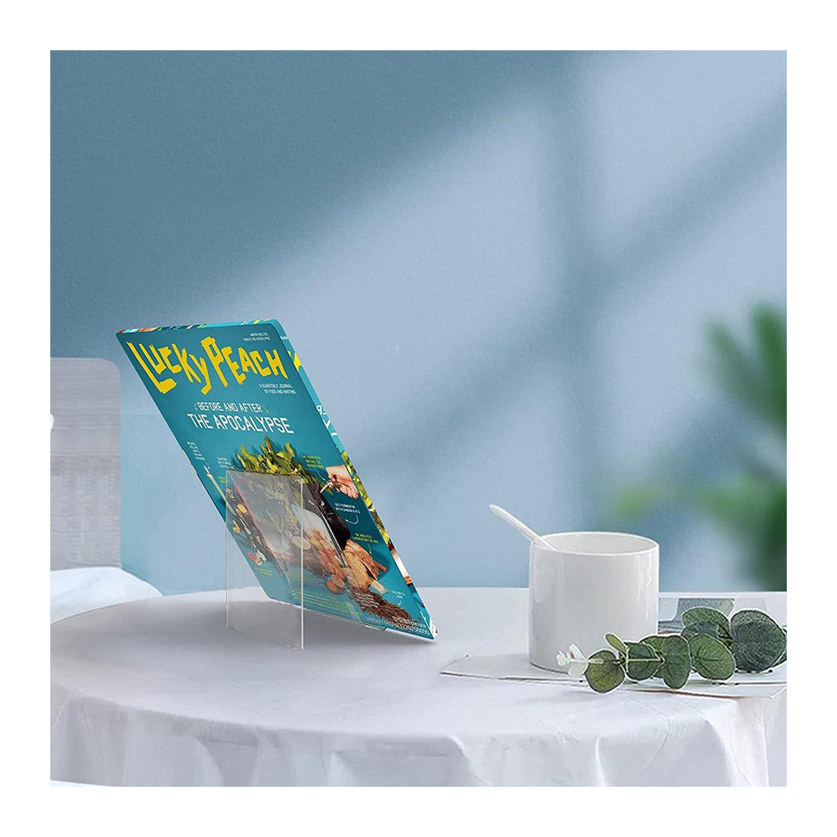 5er Set Acryl Buchständer von happybuySE in Transparent zur Präsentation von Bildern, Büchern und Kunstwerken - Bild 4