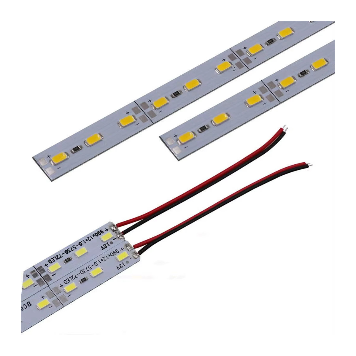 5er Set JOYPINJ LED Unterbauleuchten für Küche und Schrank, Neutralweiß, 12V, Länge: 18 cm, 30 cm, 50 cm - Bild 4