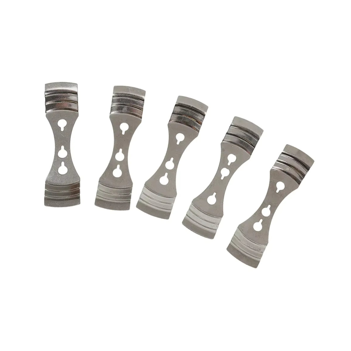 5er Set Metall Kerzen-Dochthalter mit drei Löchern als Zentriergerät für deine DIY Kerzenherstellung - Bild 3