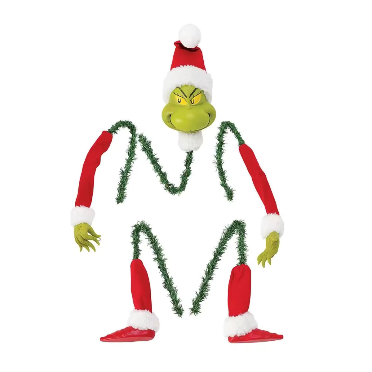 5er Set Suncolourful Weihnachts Elf Plüsch Anhänger, mehrfarbige Stoff Figuren als Hängeornamente für den Weihnachtsbaum und die Dekoration - Bild 3