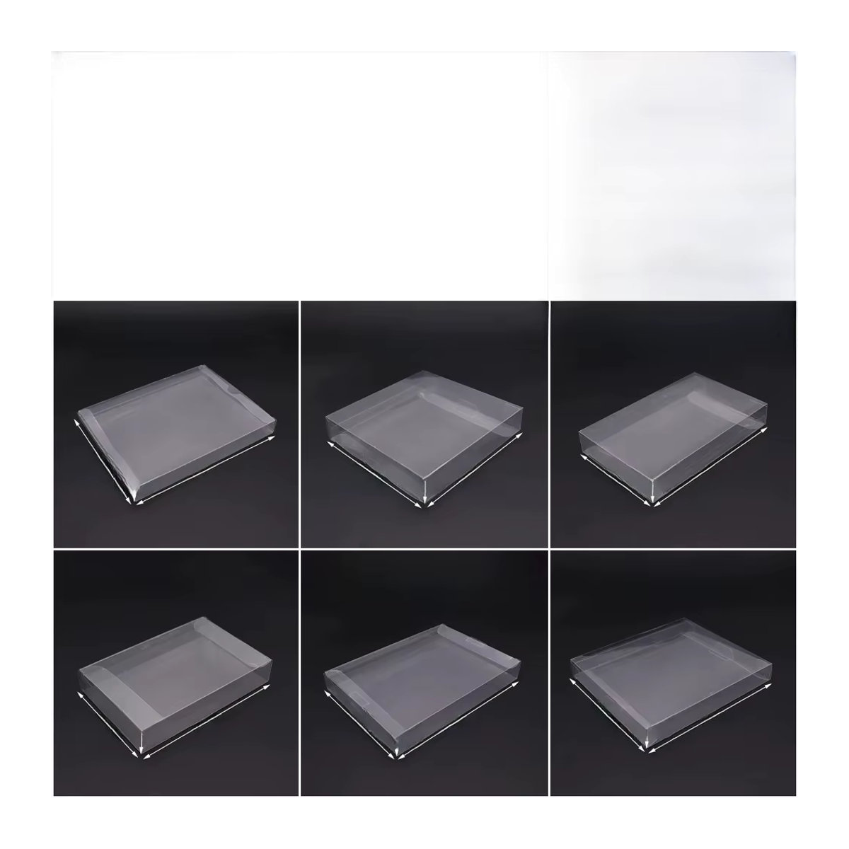5er-Set XOXNXEX transparente Kunststoff-Schutzhüllen für Spielpatronen und CIB-Hüllen, passend für N64, NES, SNES, GB, GBA, GBC, NGPC, Switch und PS3/4/5 - Bild 4