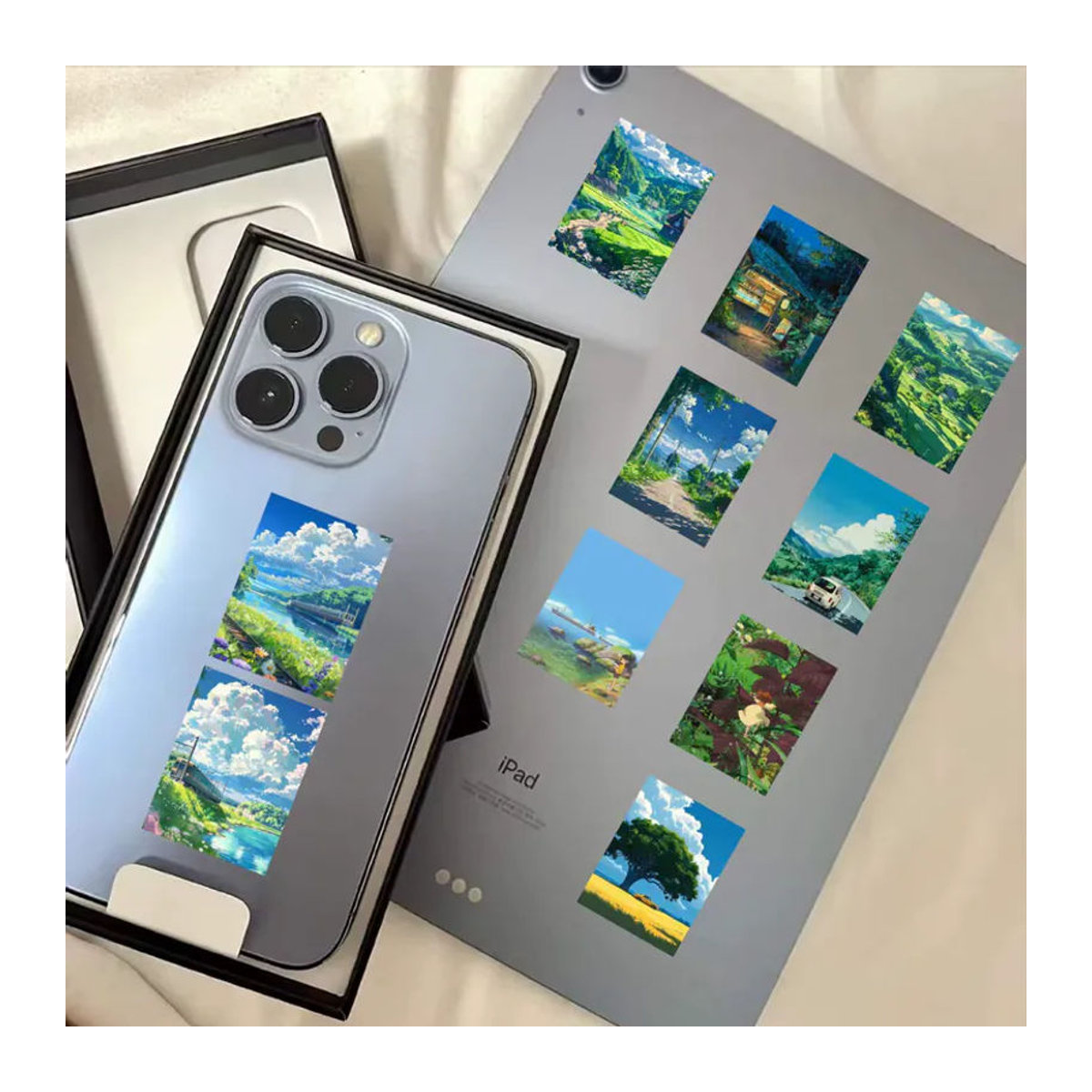 63 Hayao Miyazaki Sommer-Sticker, mehrfarbige Papier-Aufkleber für deine kreative Dekoration - Bild 3