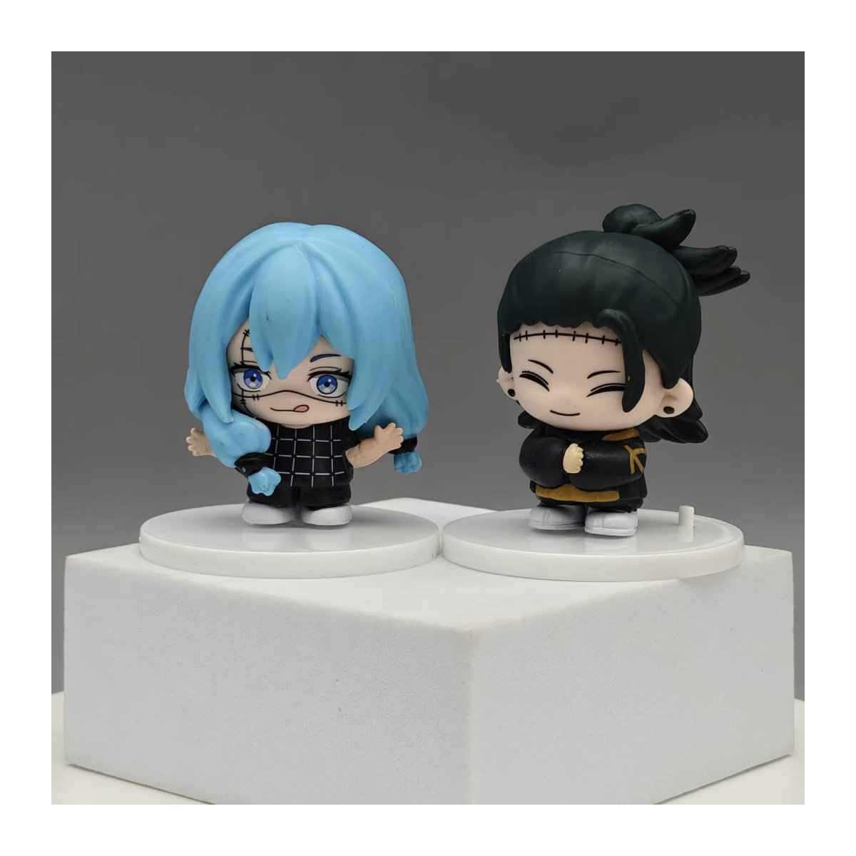 6er Set Anime Jujutsu Kaisen Action Figuren von Bandai mit Mahito, Sukuna, Geto und Gojo aus PVC in Multicolor - Bild 2