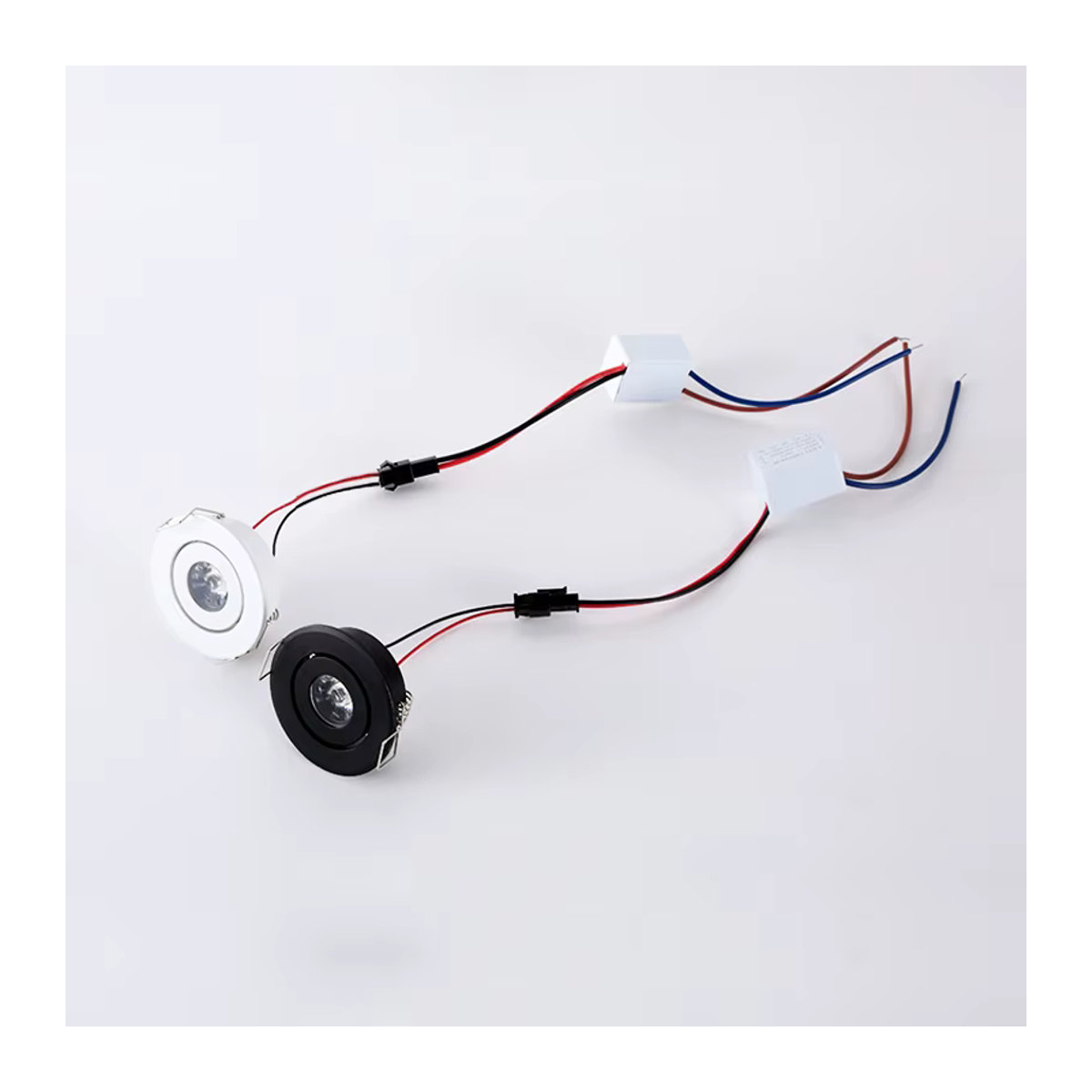 6er Set teetealy LED Mini Downlights dimmbare Einbaustrahler aus Aluminium in Silber, 3W - Bild 5