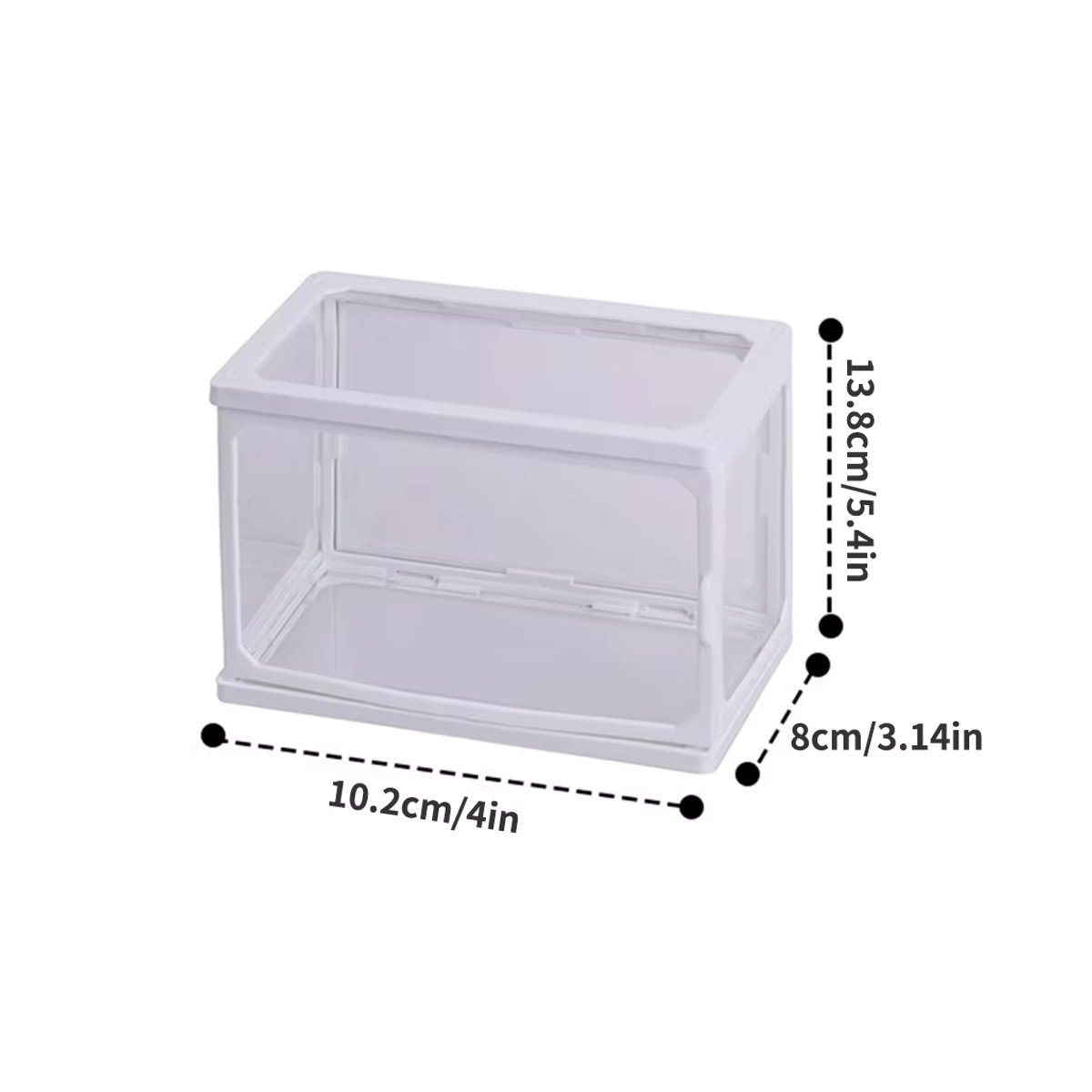 6er Set transparente Glas Display Boxen zur Aufbewahrung von Puppen und Blind Boxen - Bild 2