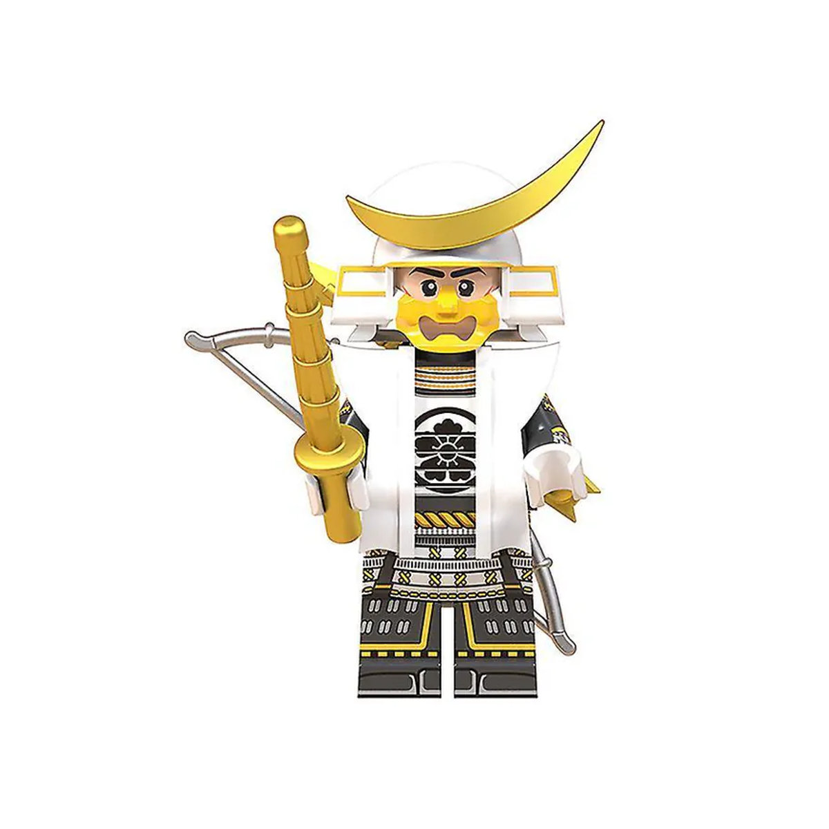 8 Stück Japanische Samurai Minifiguren aus Kunststoff von LATILEARN-Health in Mehrfarbig - Bild 2