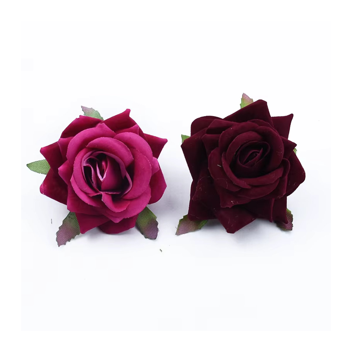 80 Stück CYJT Samt Rosen künstliche Blumen in Mehrfarbig für Hochzeit und Dekoration - Bild 4