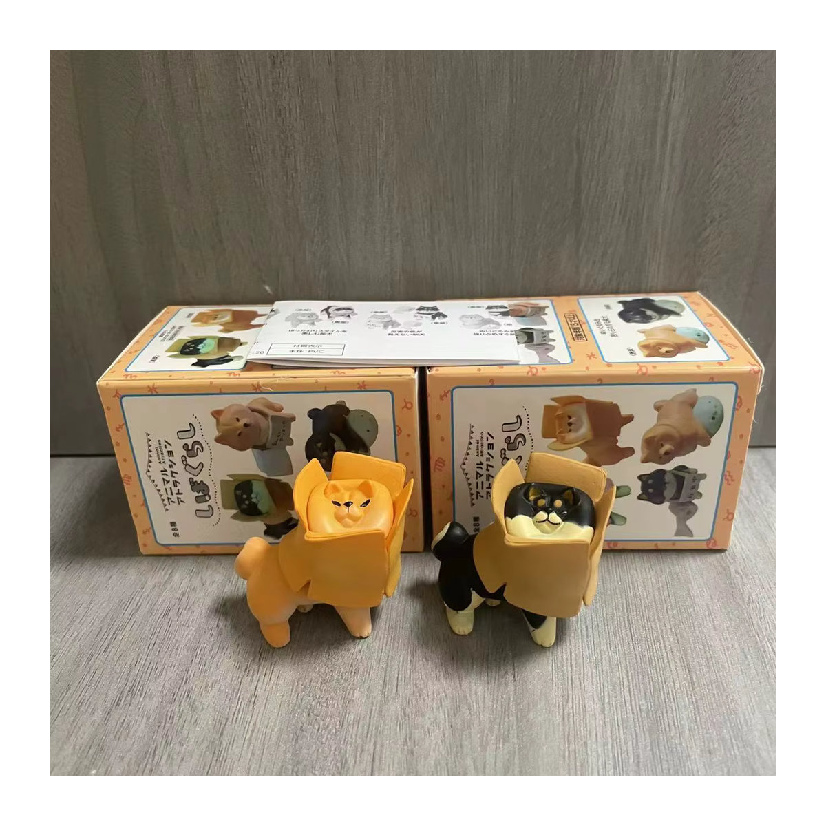 8er Set Shiba Inu Blind Box Kawaii Anime Hund Action Figuren Multicolor als Desktop Dekoration oder Geschenk - Bild 2