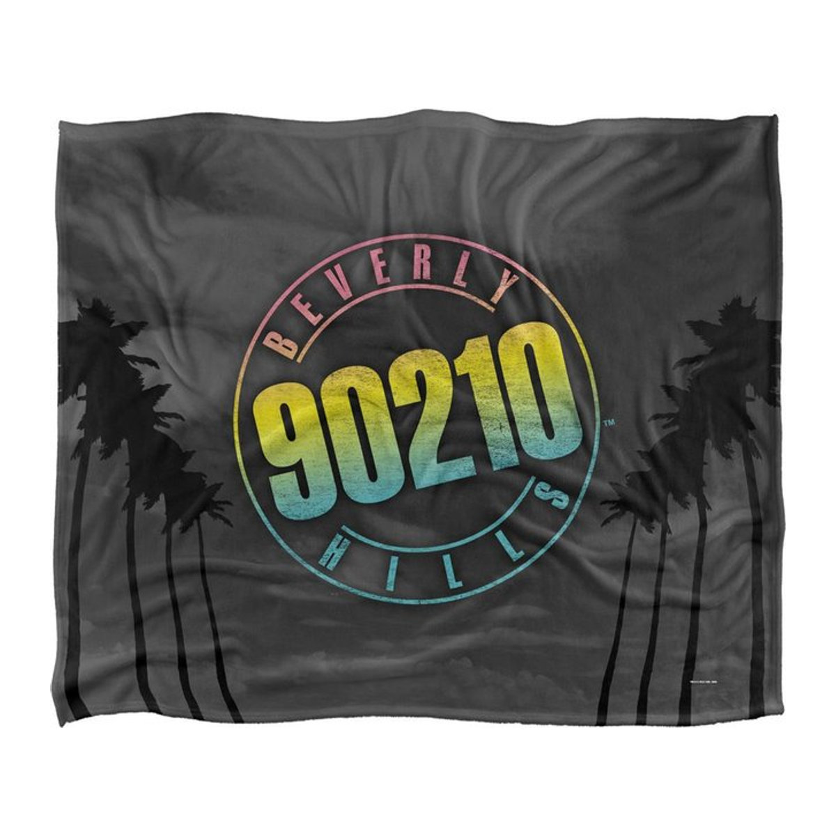 90210 Beverly Hills Seidige Palme Superweiche Decke in One Size - Bild 1
