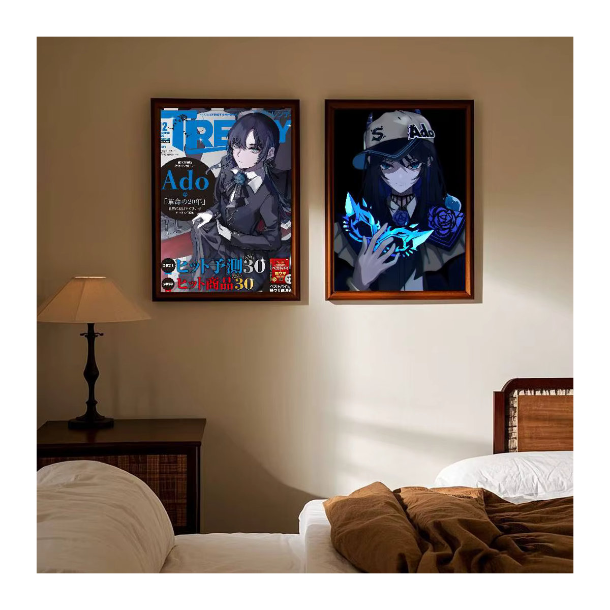 A-Ado HD-Kunst Poster zur Wandmontage, wasserdichte ästhetische Wanddekoration für Wohnzimmer, Schlafzimmer oder Bar - Bild 6