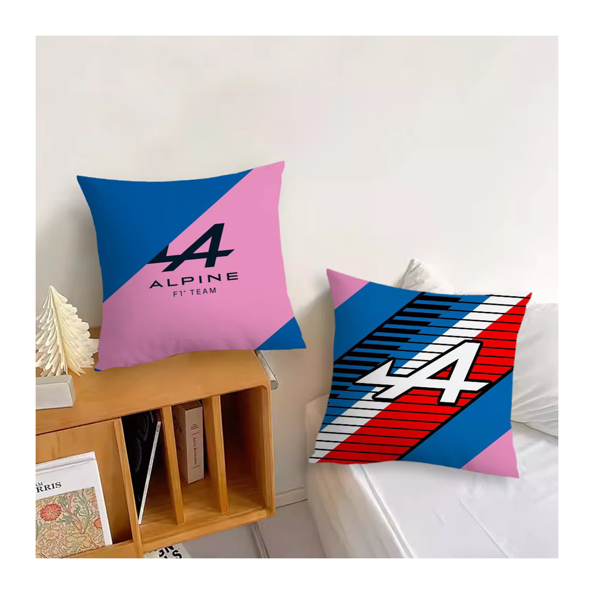 A-Alpine Logo Kissenbezug quadratisch mehrfarbig - Bild 4