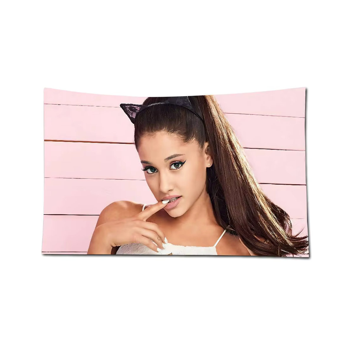 A-Ariana Hot Singer Grande Flagge aus Polyester für Auto, Zimmer, Garage oder Outdoor - Bild 3