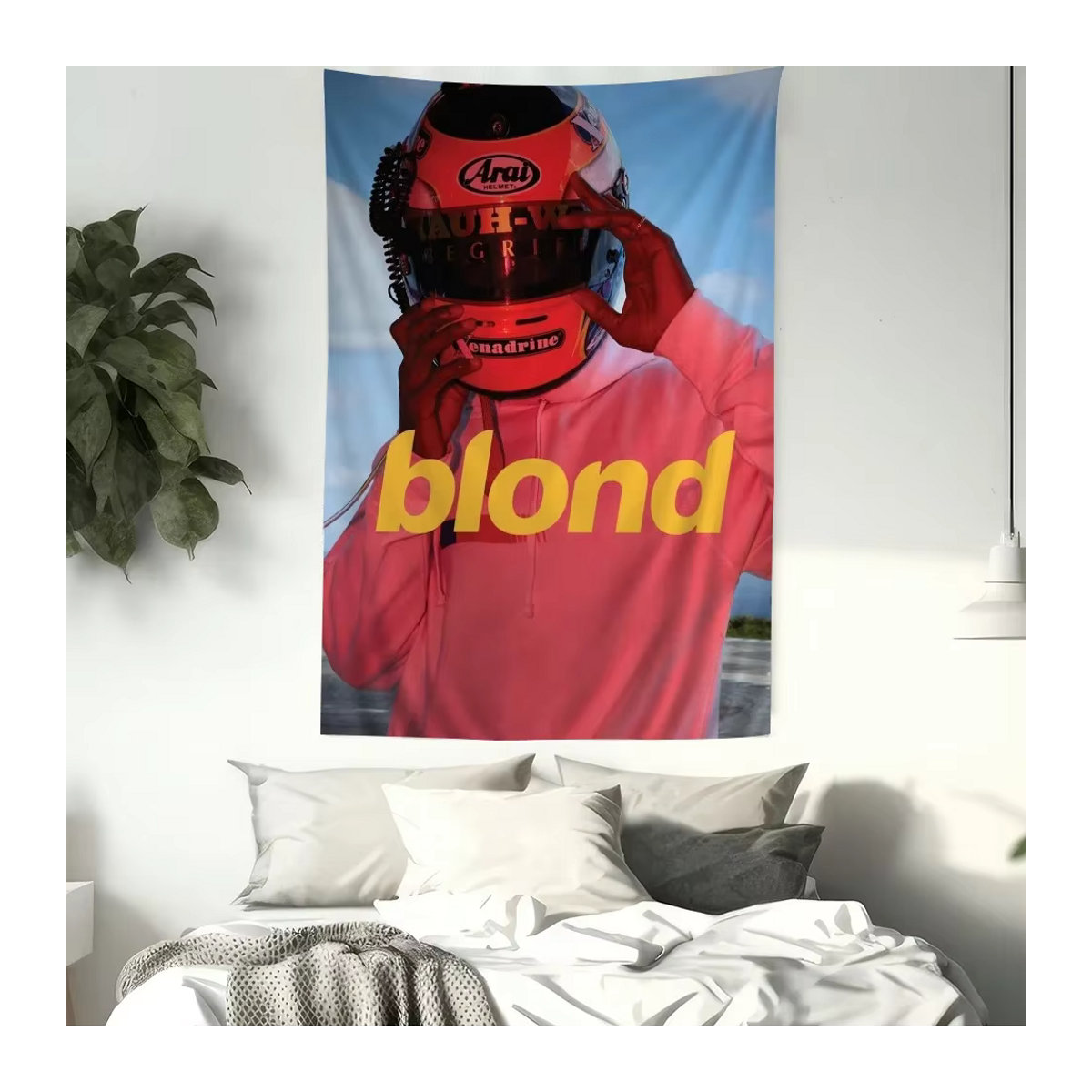 A-Frank Ocean Wandbehang Mandala Tapisserie im böhmischen Stil, bunt - Bild 2