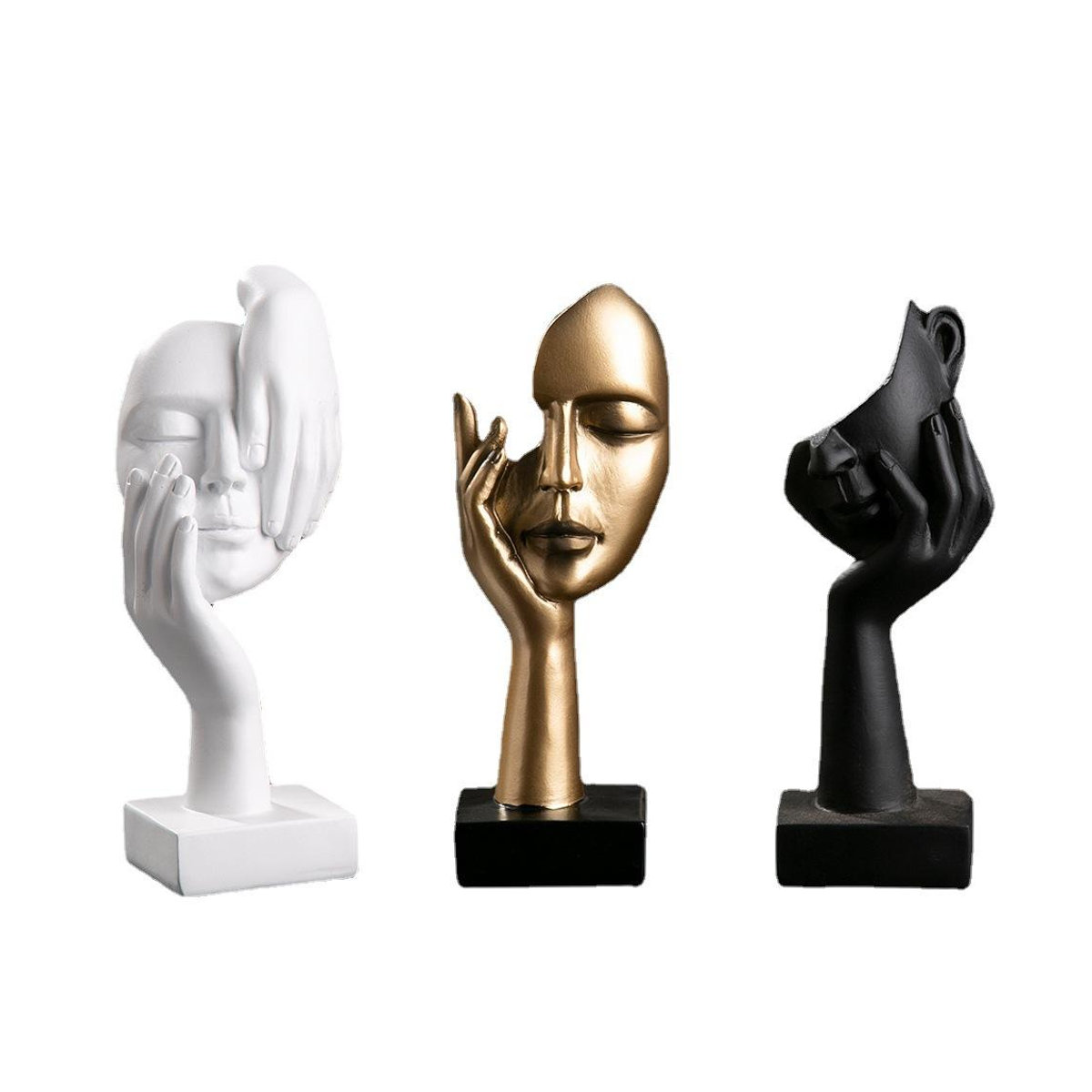 Abstrakte Figur DIYelecs als dekorative Skulptur für dein Büro oder Wohnzimmer - Bild 2