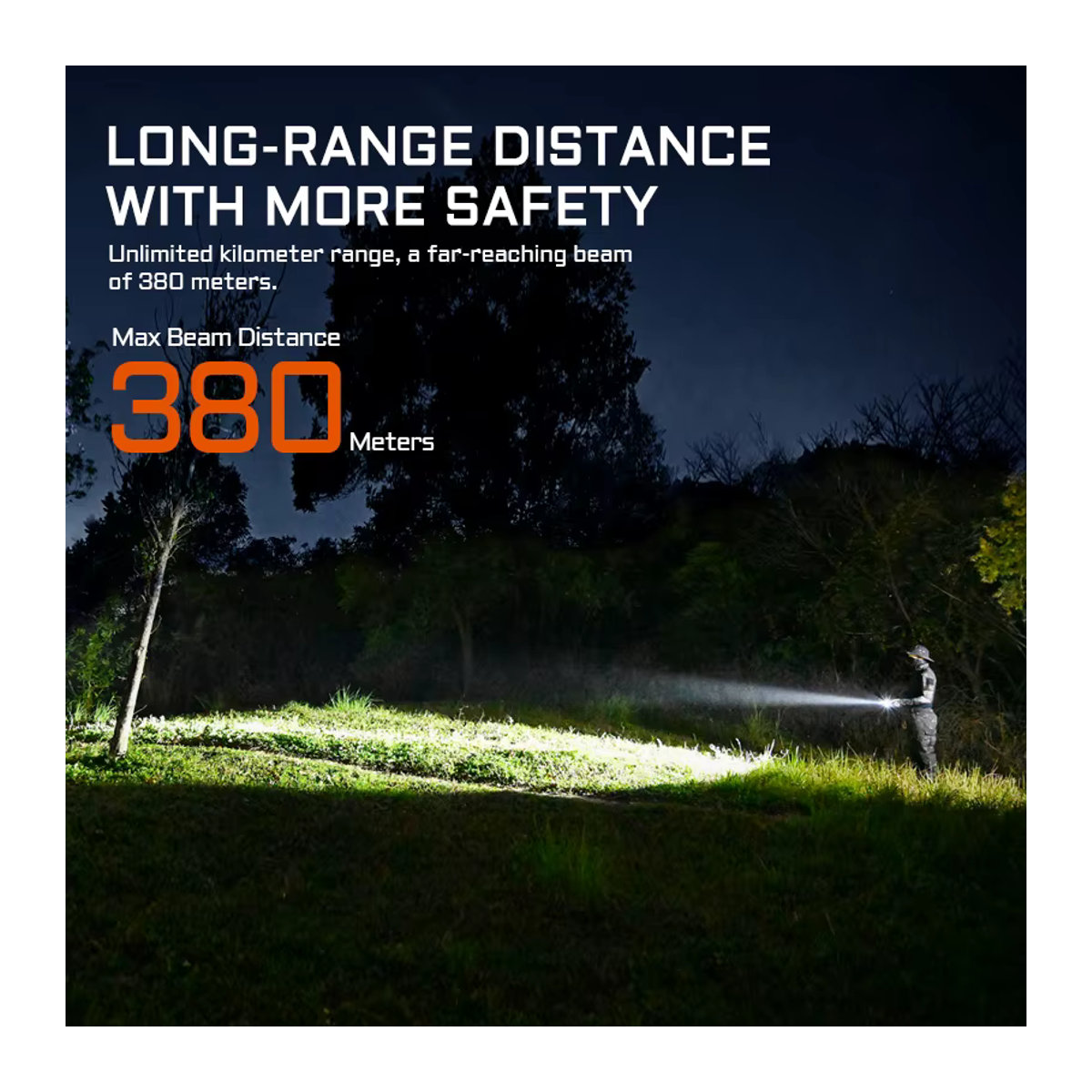ACEBEAM T35 Kompakte taktische EDC-Taschenlampe mit 1900 Lumen und 380 Meter Reichweite - Bild 2