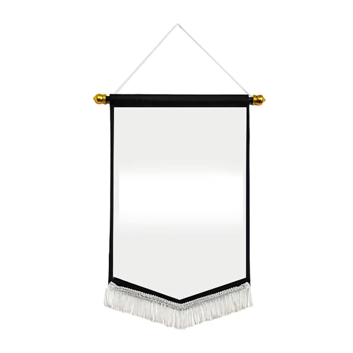 Aerxemrbrae Flagge mit Stange, rechteckiges Banner in Schwarz und Weiß, B/H: 30 x 45 cm - Bild 2