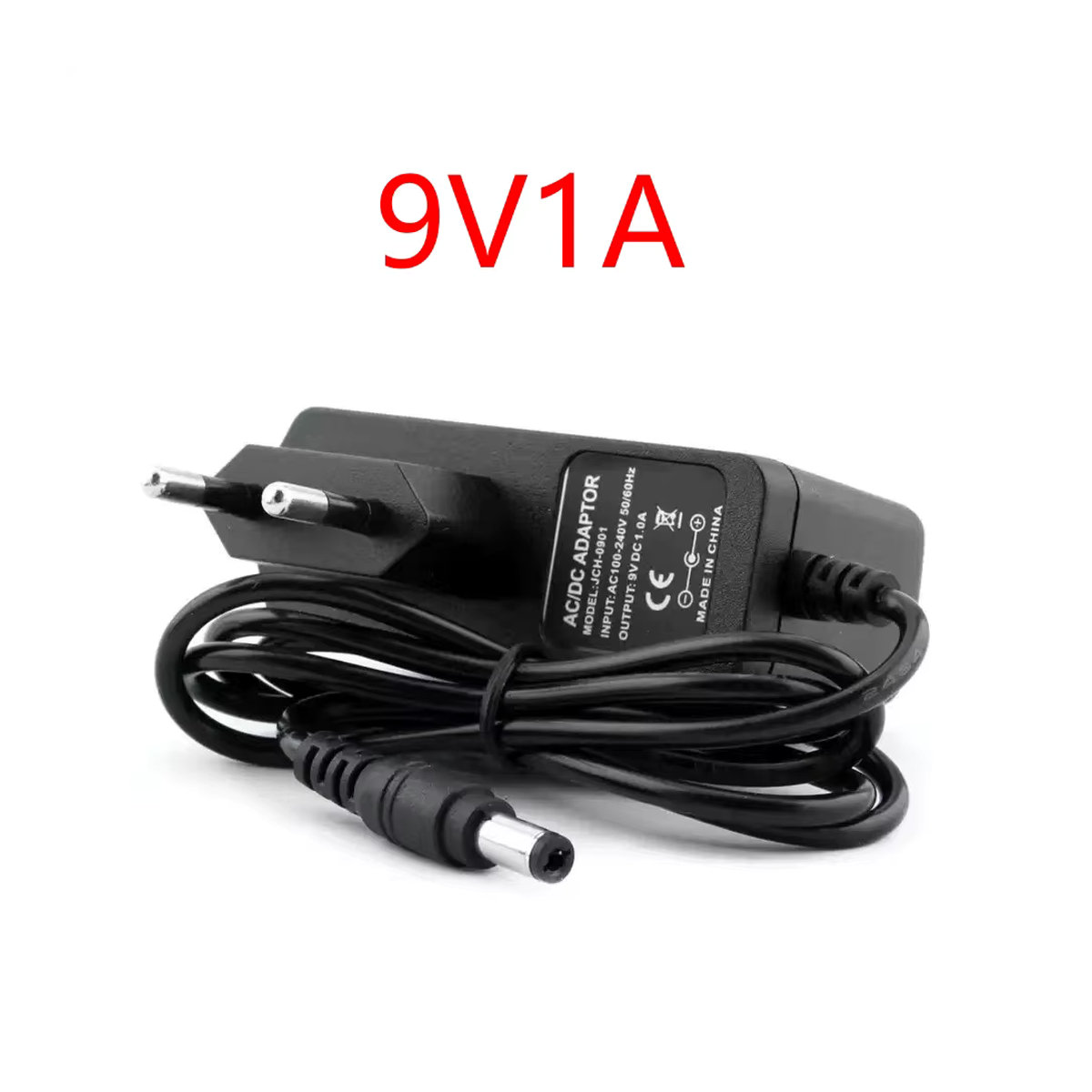 AEVYVKV Universal Netzteil Adapter Schwarz für LED-Leuchten und Reifen, AC 110-240V auf DC 5V 6V 9V 12V 13V 24V - Bild 5