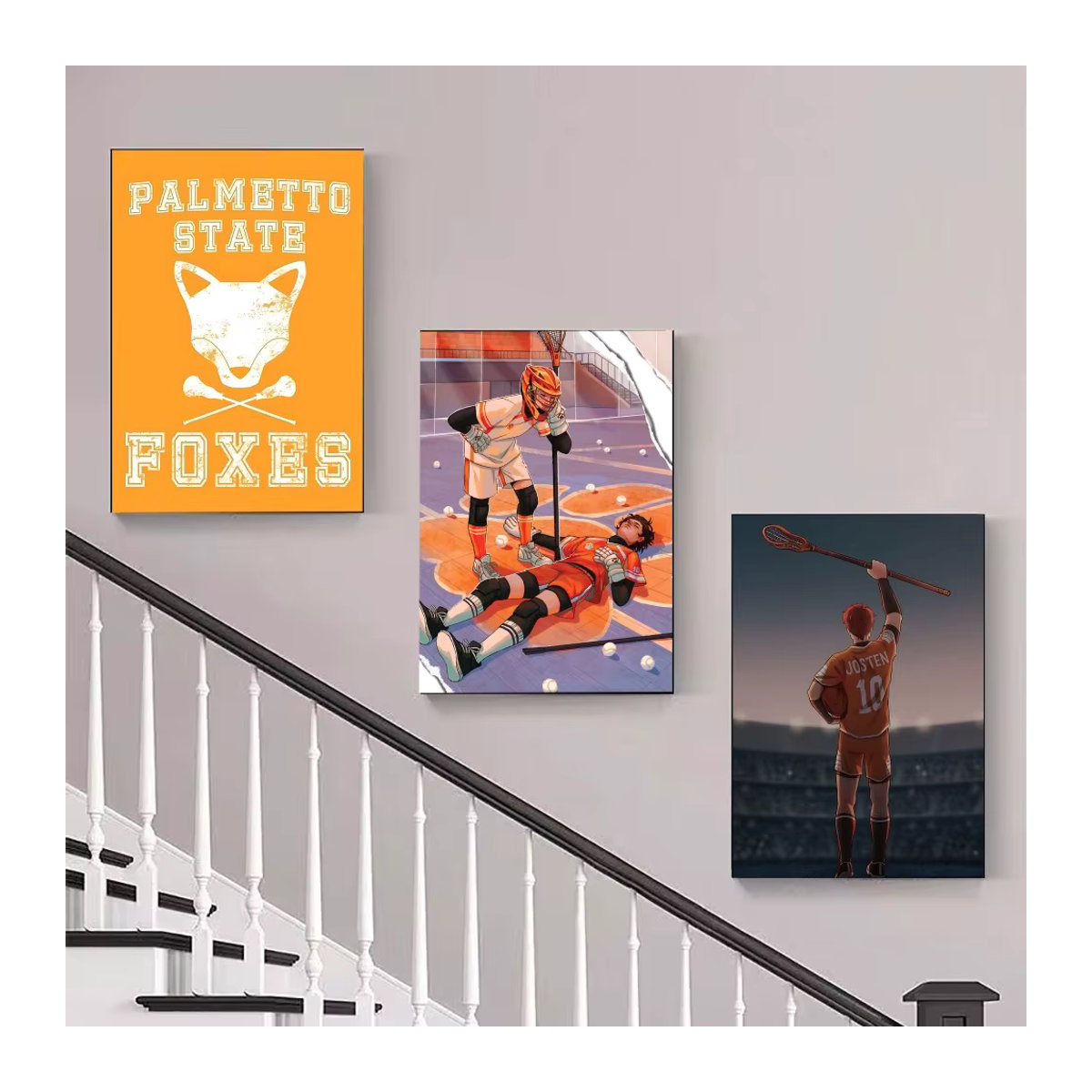 AFTG All For The Game Cartoon-Poster als wasserfester Papieraufkleber für die Wanddekoration in Kaffeehaus oder Bar - Bild 3