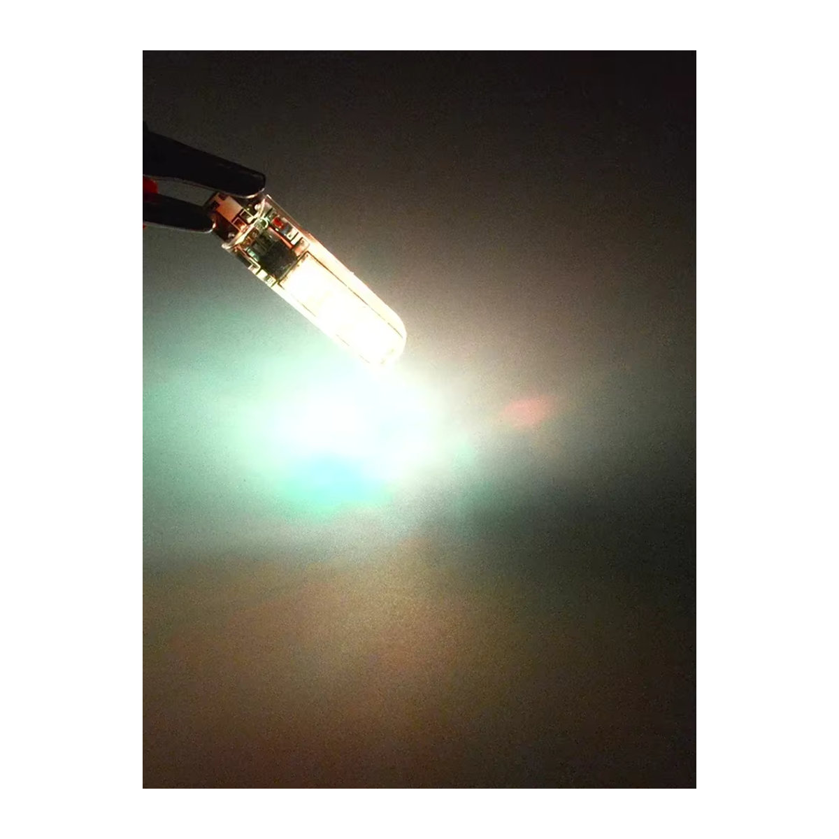 AHLTD RGB LED Auto Atmosphäre Birne T10 W5W 5050 6SMD Wasserdicht mit Fernbedienung für 12 V - Bild 7