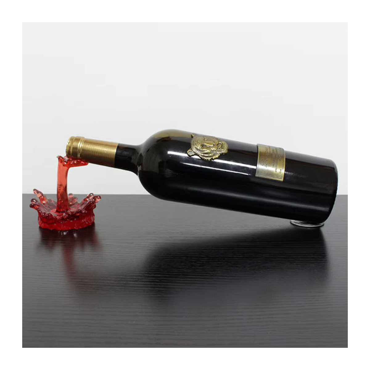 Aihogard Weinregal aus Harz in Braun oder Rot für dein Wohnzimmer - Bild 2