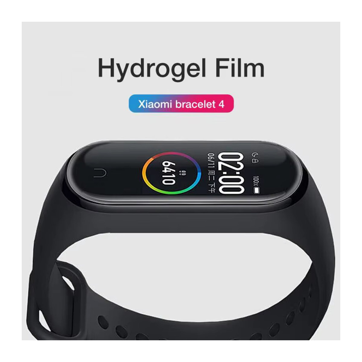 AILEHKUO Hydrogel Schutzfilm für Xiaomi Mi Band 8 7 6 5 4 3 Softscreen-Schutzfolie in 1/3/5er Packung - Bild 4