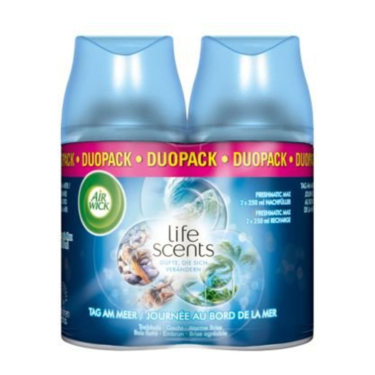 Air Wick Freshmatic Max Nachfüller Duo-Pack Tag am Meer 2 x 250 ml - Bild 1