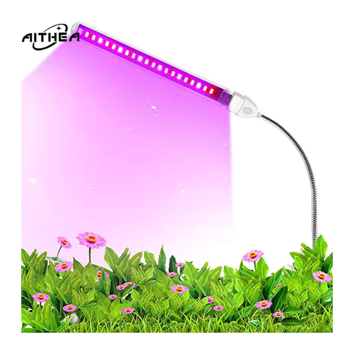 AITHEA Flexibler Schlauch Innen-Gewächshaus Phyto USB-Lampe 5V LED Vollspektrum-Wachstumslampe für Sukkulenten, Saatgut und Hydrokultur-Beleuchtung - Bild 3