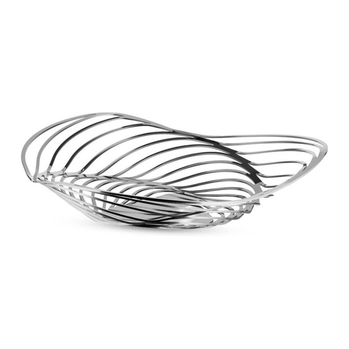 Alessi Trinity Obstschale aus Metall in Silber - Bild 1