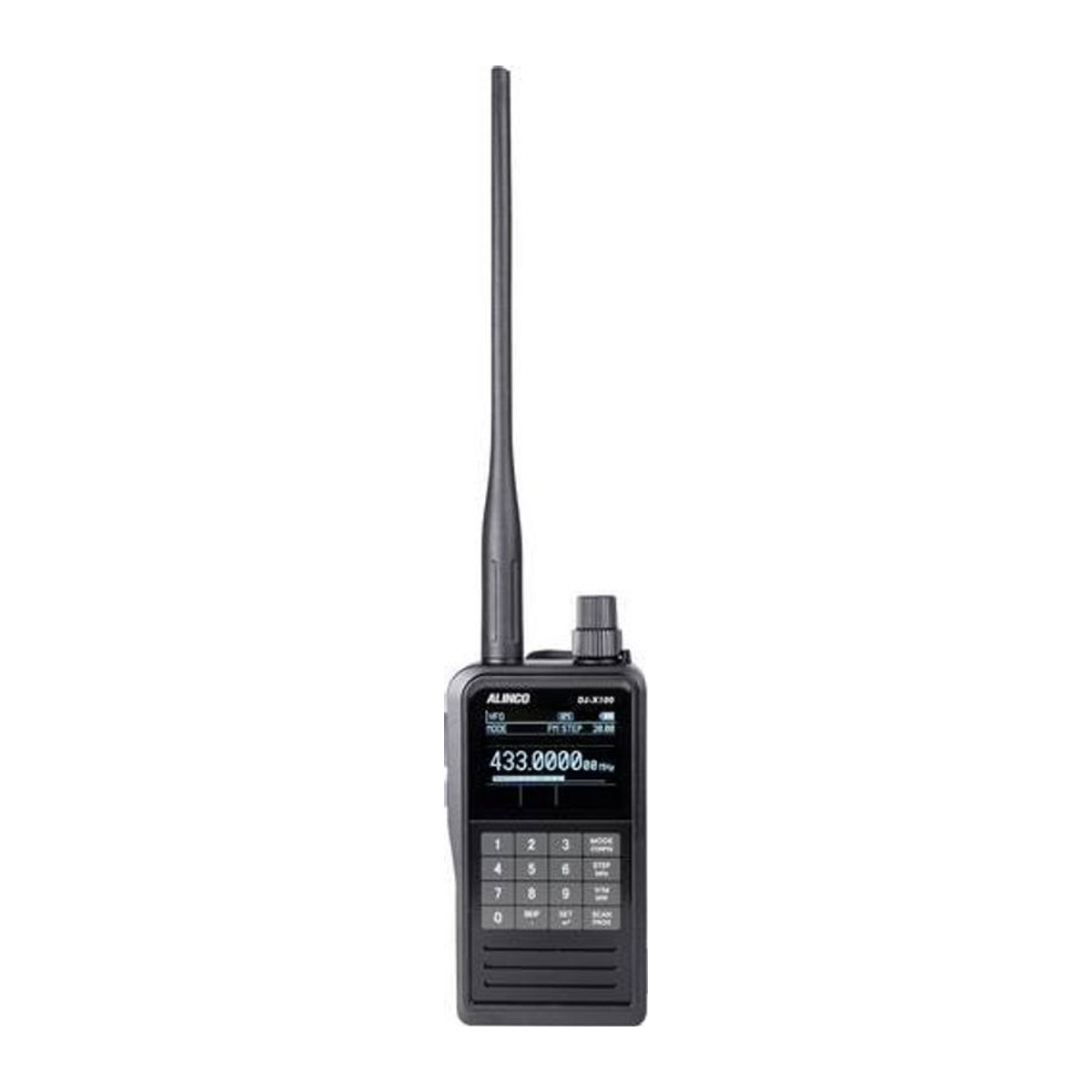 Alinco DJ-X-100-E Digitaler Multi-Mode Empfänger Funk-Handscanner in Schwarz - Bild 1