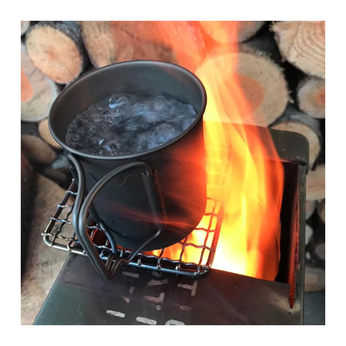 Alloet Edelstahl Camping Grill Rost Mesh Pads für Outdoor-Aktivitäten und Picknick - Bild 3