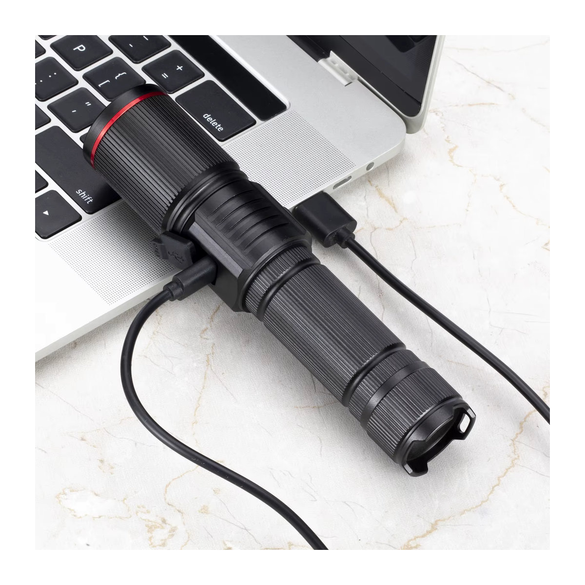Alonefire Hochleistungs-Zoom-UV-LED-Taschenlampe mit 20 W für 365 nm und 395 nm zur Fluoreszenzprüfung von Geld, Tinte und organischen Stoffen - Bild 4