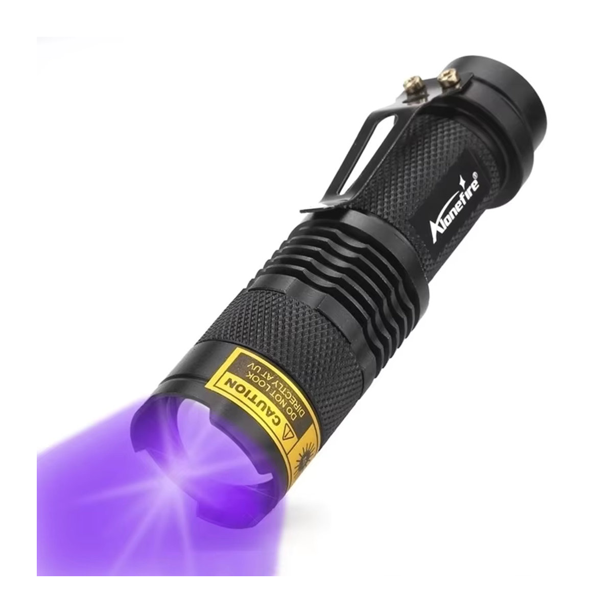 Alonefire UV-Taschenlampe 395/365nm zur Fluoreszenz-Detektion von - Bild 5