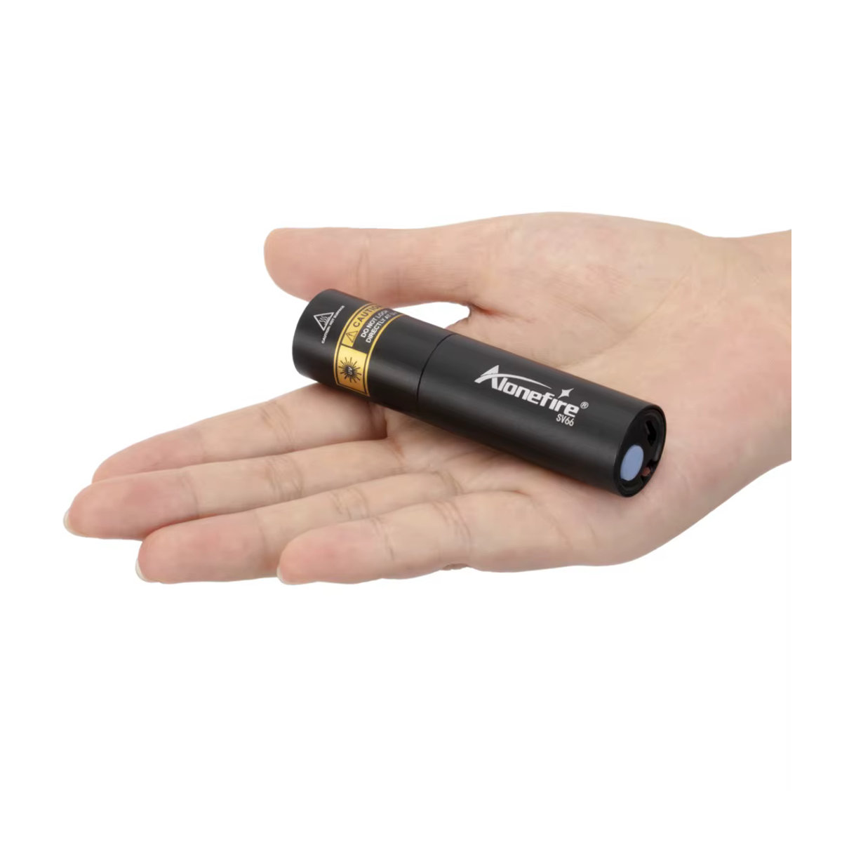 Alonefire UV Taschenlampe mit Zoom 3W 395/365nm USB aufladbar zur Detektion von Urin, Skorpionen und unsichtbarer Tinte - Bild 3